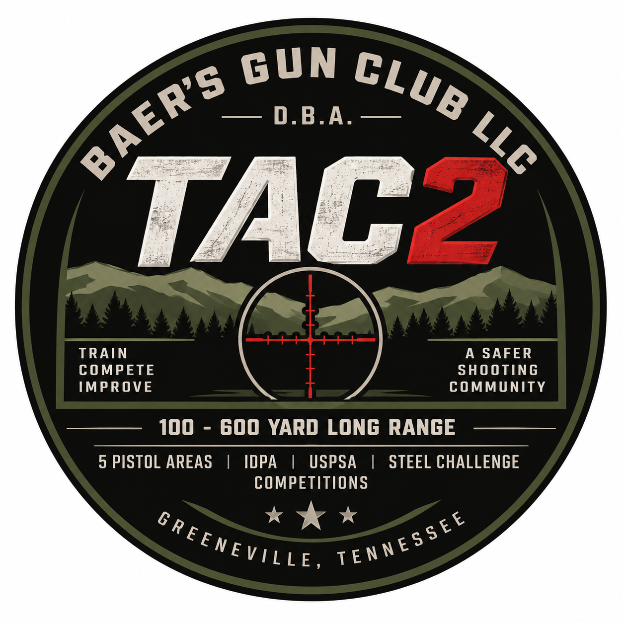 Baer's Gun Club LLC d.b.a.. TAC2